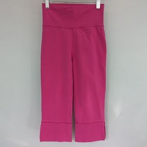 💥2/$20!! Hanna Andersson | Yoga Capris in Pink Happiness | 6-7 or 120CM